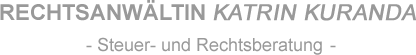 Steuer- und Rechtsberatung Katrin Kuranda in Pirna und Umgebung